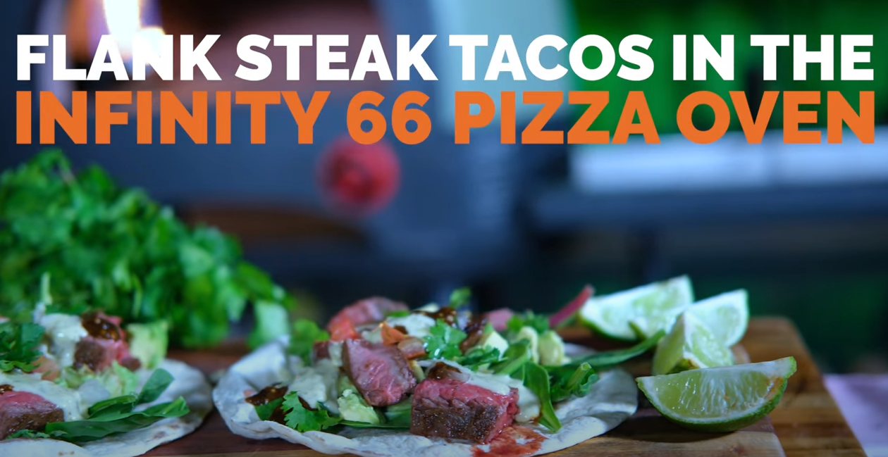 Wood Fired Wagyu Flank Steak Tacos