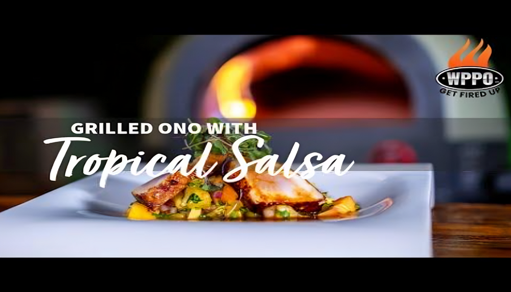 Grilled Ono with Tropical Salsa