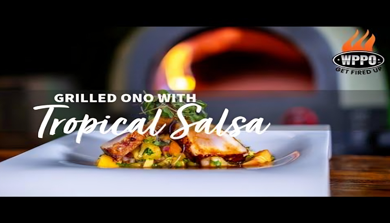 Grilled Ono with Tropical Salsa