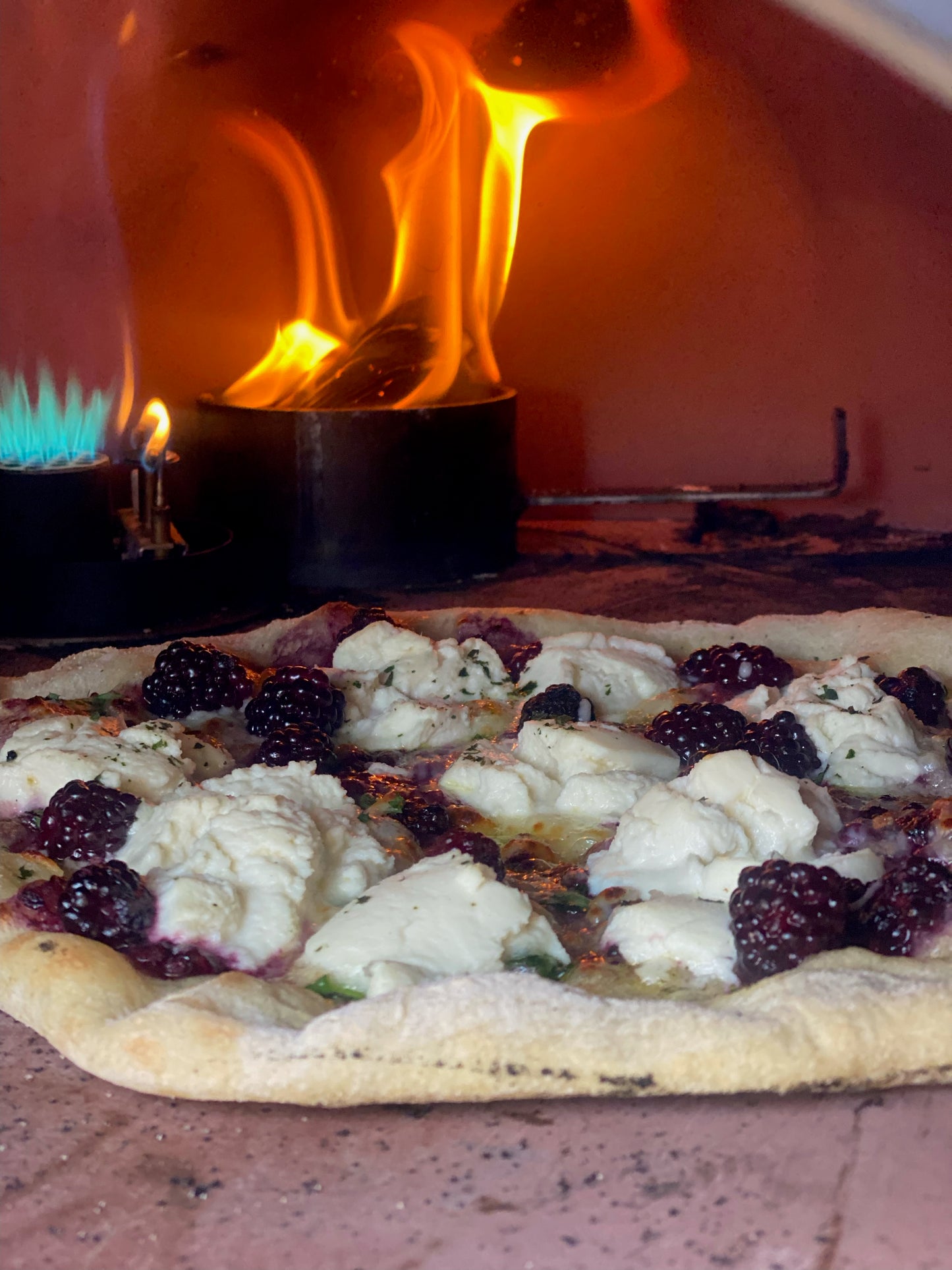 Blackberry Ricotta Pizza