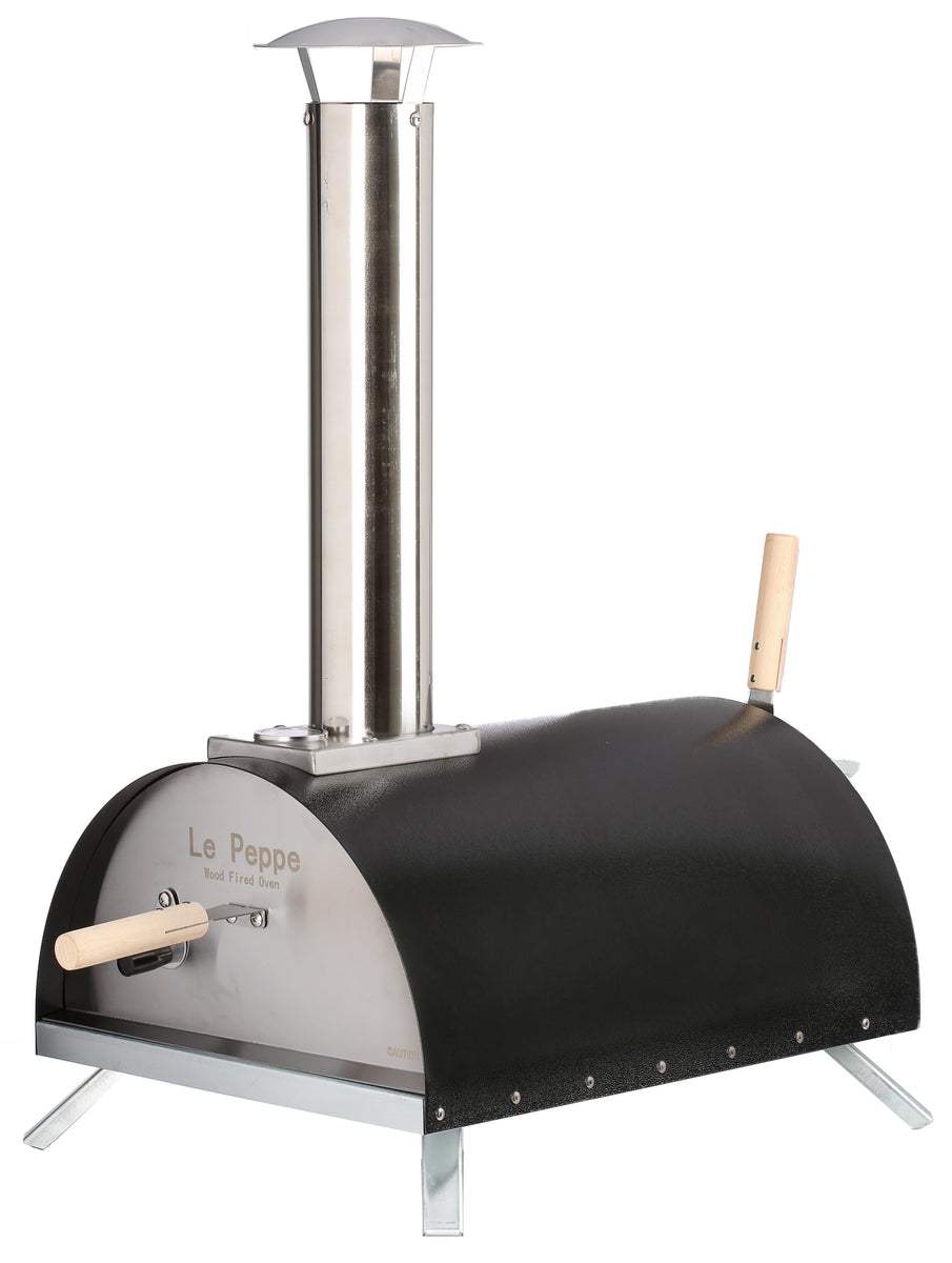 WPPO Lil Luigi Stainless Steel Portable Wood Fired Pizza Oven (with Ac – On  the Patio