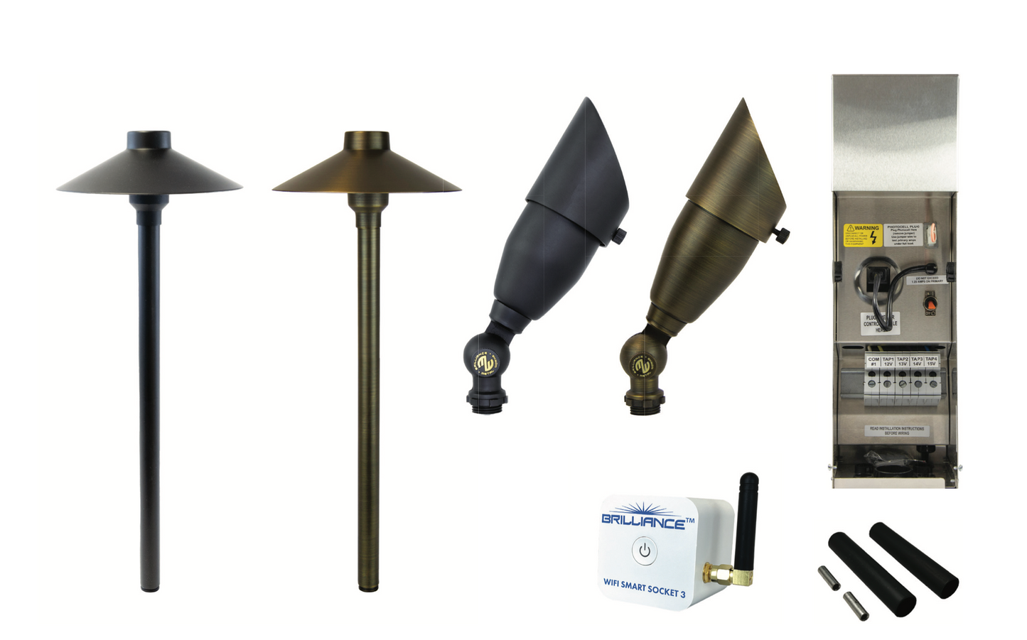 Black Diamond Outdoor Lighting Starter Kit - Complete - WPPO LLC Direct