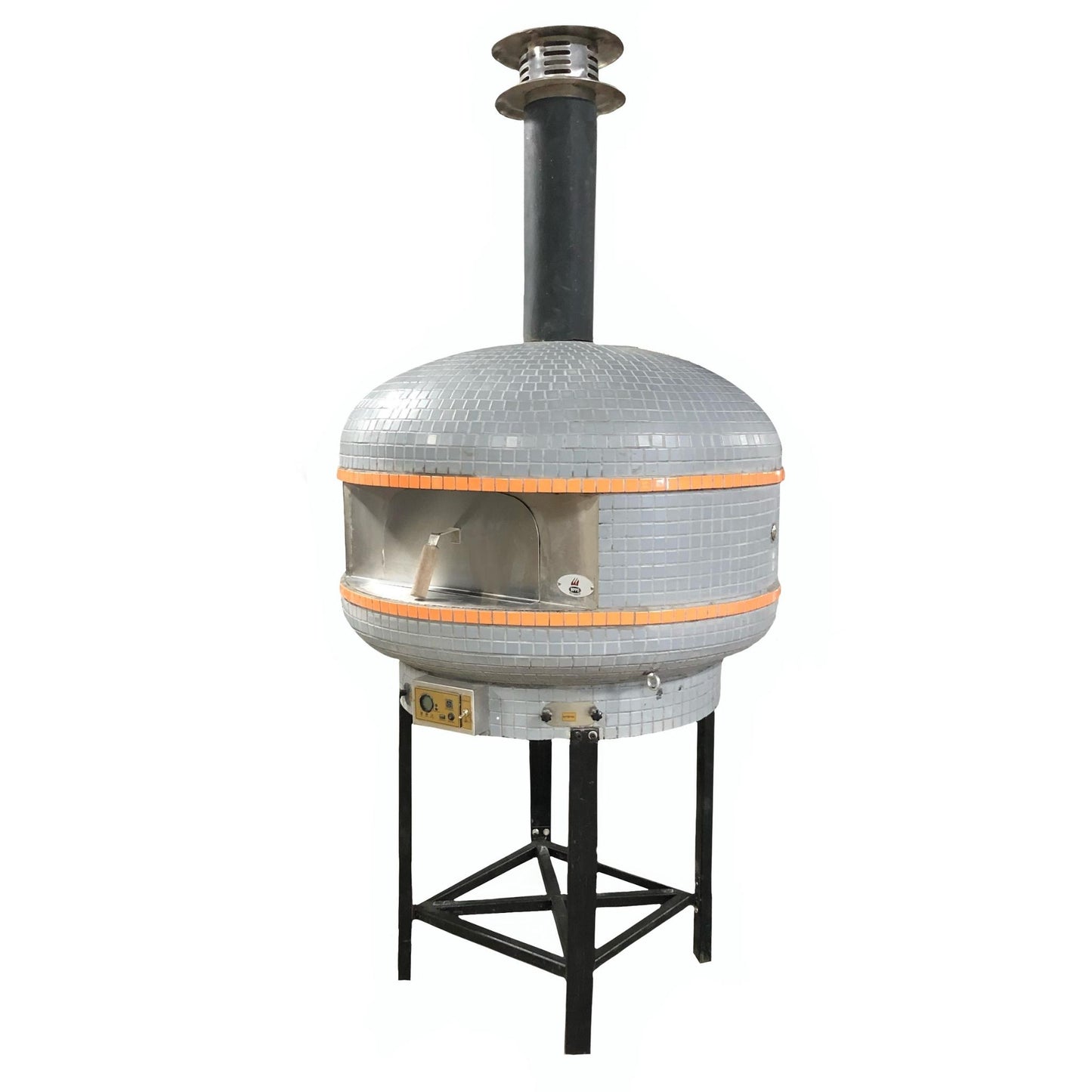NEW! 48" Professional Lava Digital Controlled Wood Fired Oven w/Convection Fan - WPPO LLC Direct