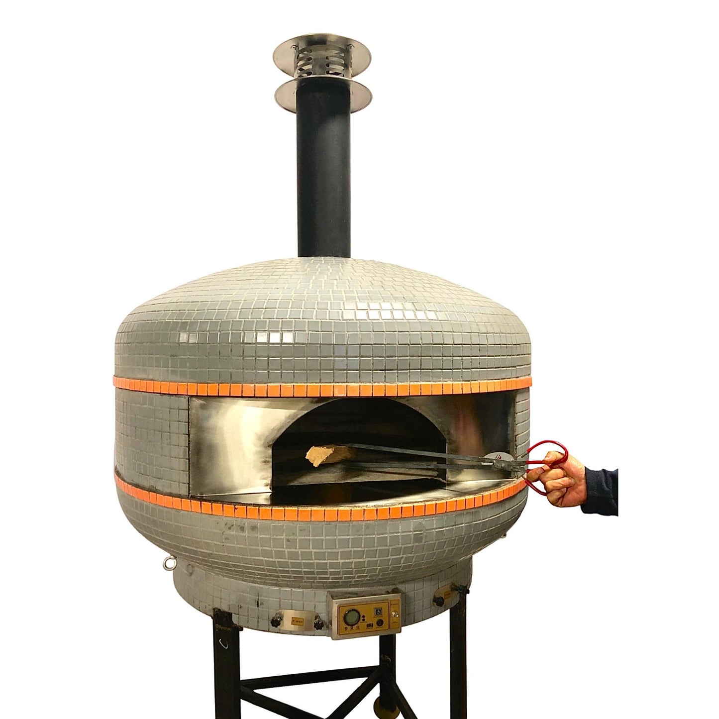 NEW! 28" Professional Lava Digital Controlled Wood Fired Oven w/Convection Fan - WPPO LLC Direct