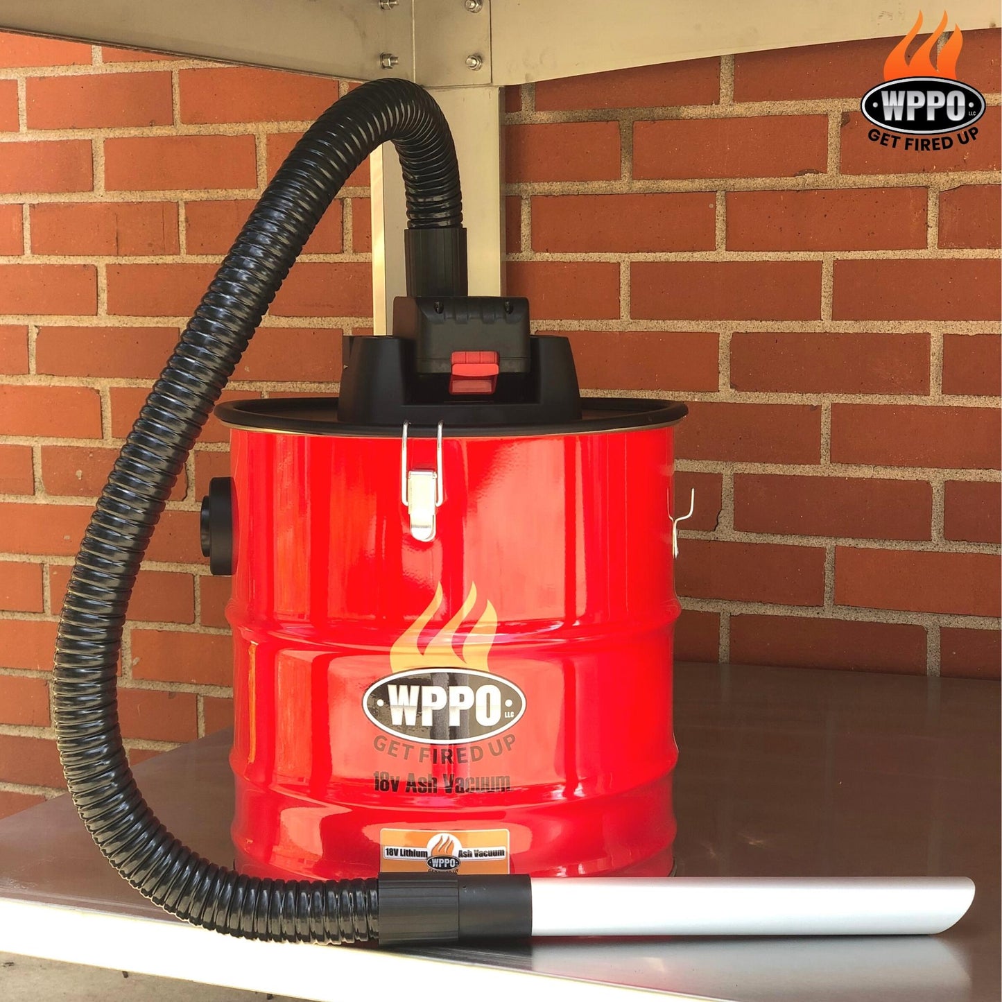 Ash Vacuum W/ Bonus Vac Value Pack, 18v Rechargeable - WPPO LLC Direct