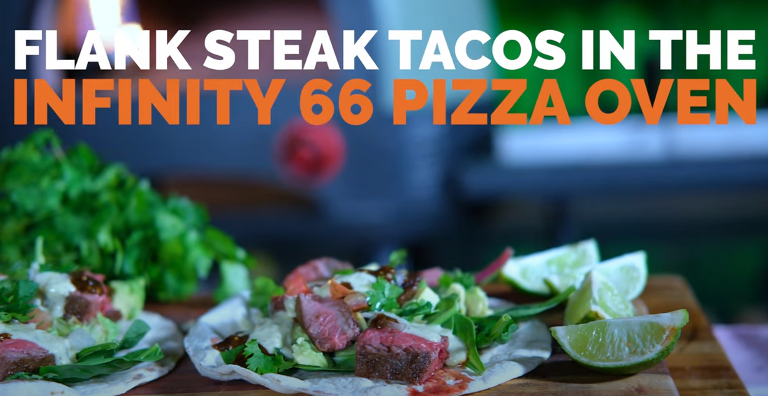 Wood Fired Wagyu Flank Steak Tacos