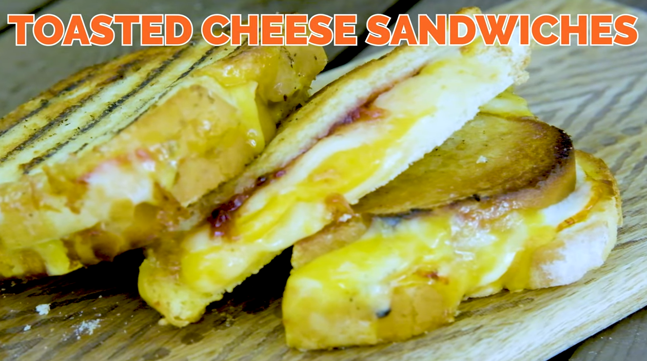 Wood Fired Toasted Cheese Sandwiches