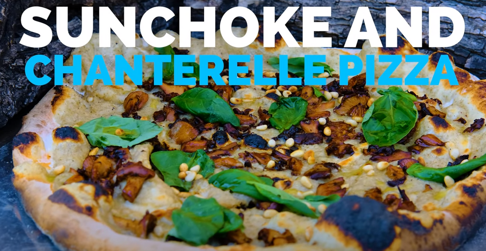 Sunchoke and Chanterelle Pizza with Johan Magnusson