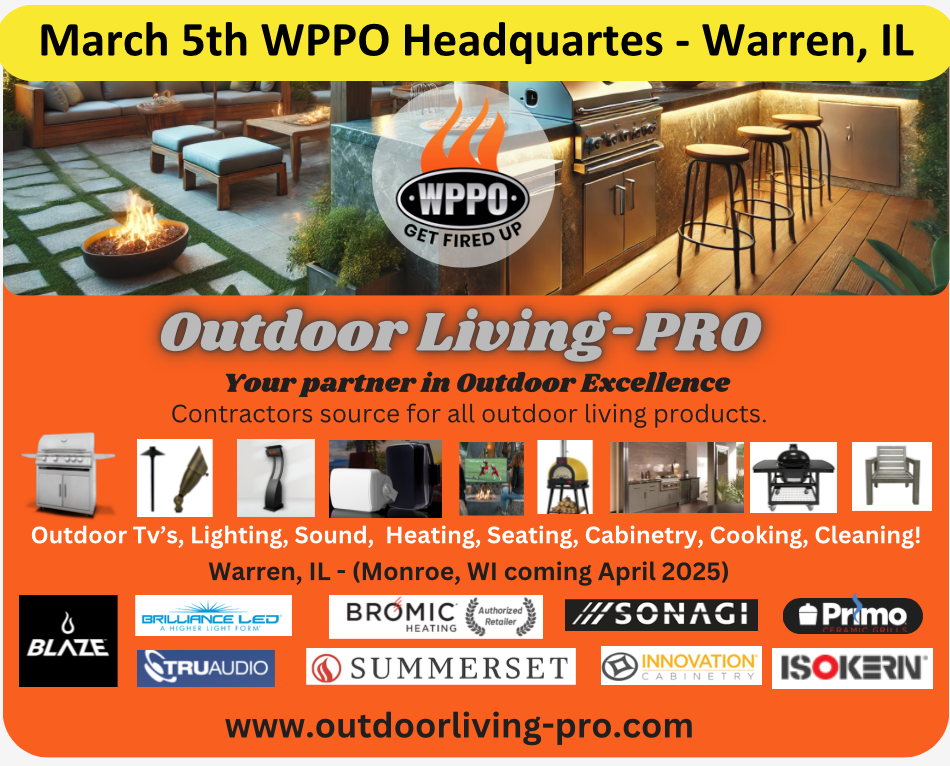 Outdoor Living Contractor Day at WPPO on March 5th