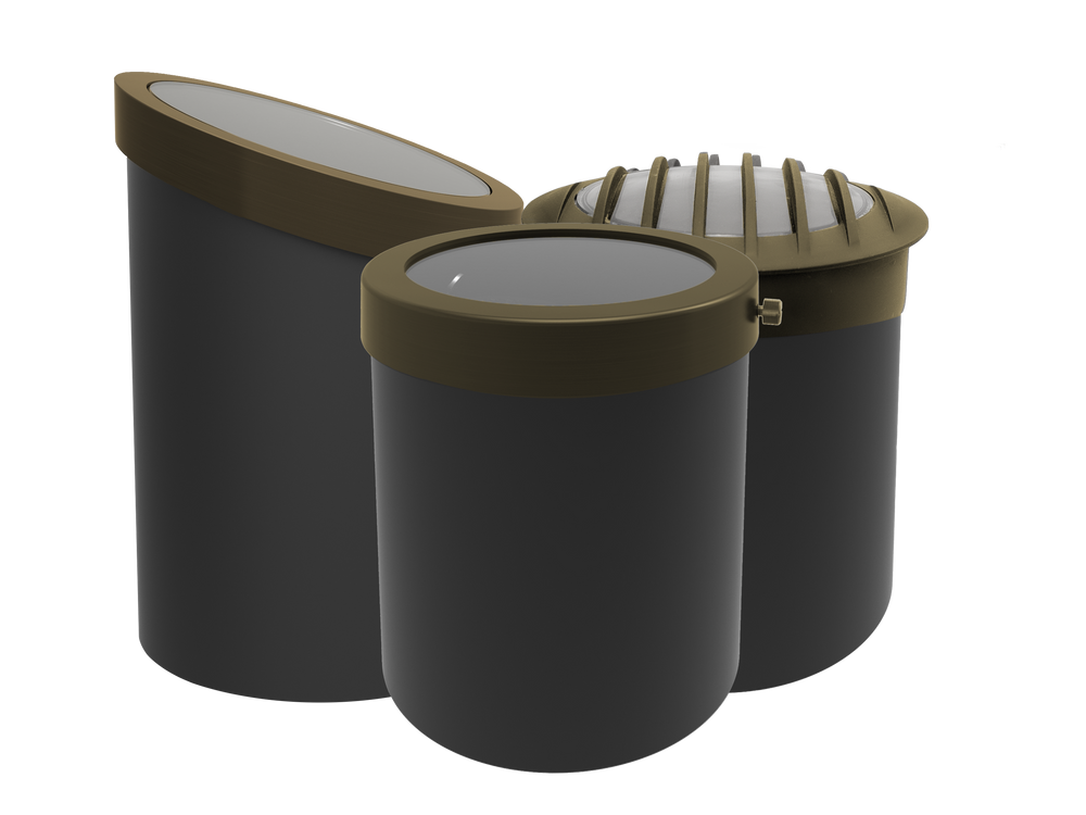 Black Diamond PAR36 Well Light in Bronze ANGLE PAR36 7W 2700 30 - WPPO LLC Direct