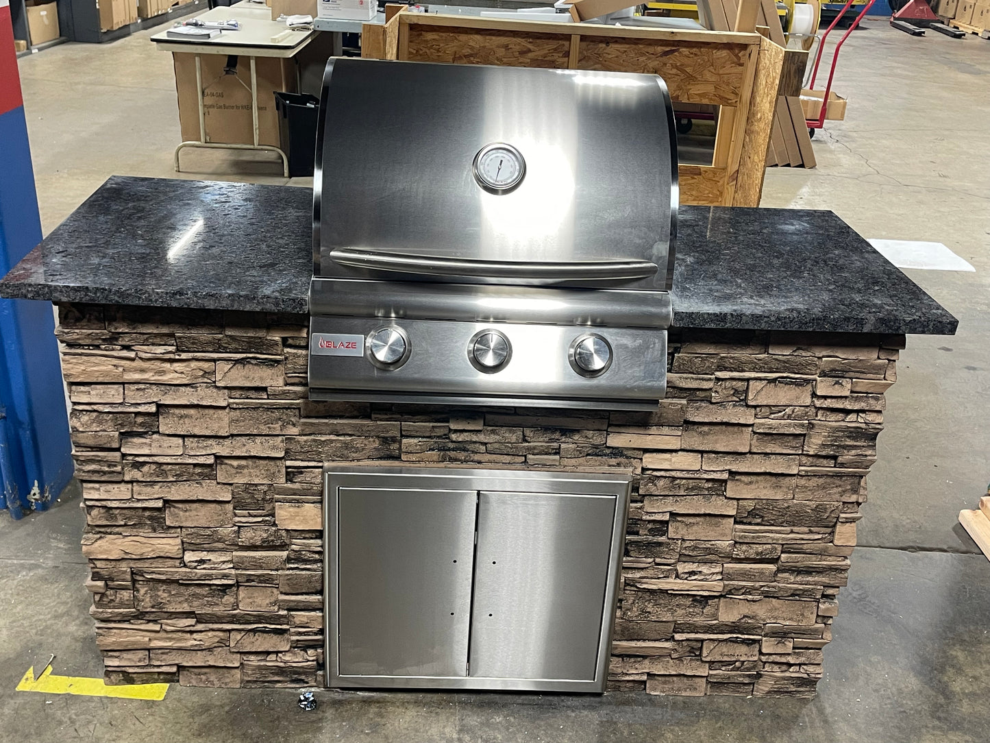 5' WPPO Outdoor Kitchen with Blaze Grill. - WPPO LLC Direct