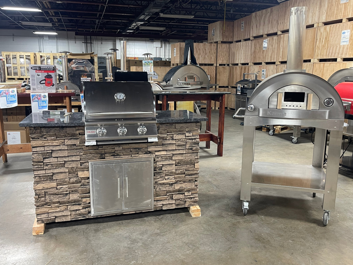 5' WPPO Outdoor Kitchen with Blaze Grill. - WPPO LLC Direct