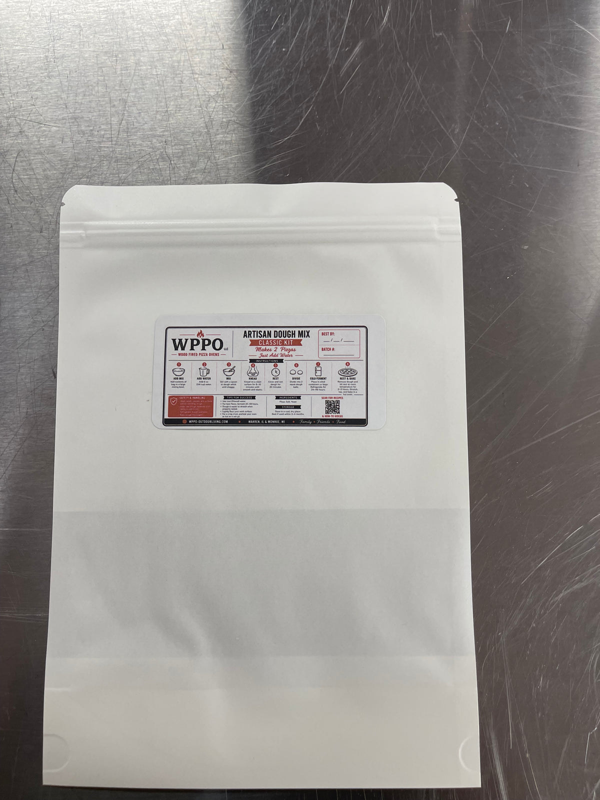 Dough mix, Just add water. - WPPO LLC Direct