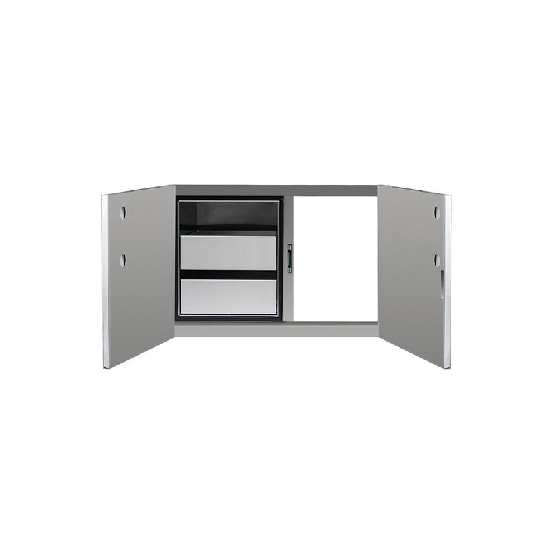 TrueFlame 36-inch dry storage pantry and access door combo - TF-DP-36AC-A