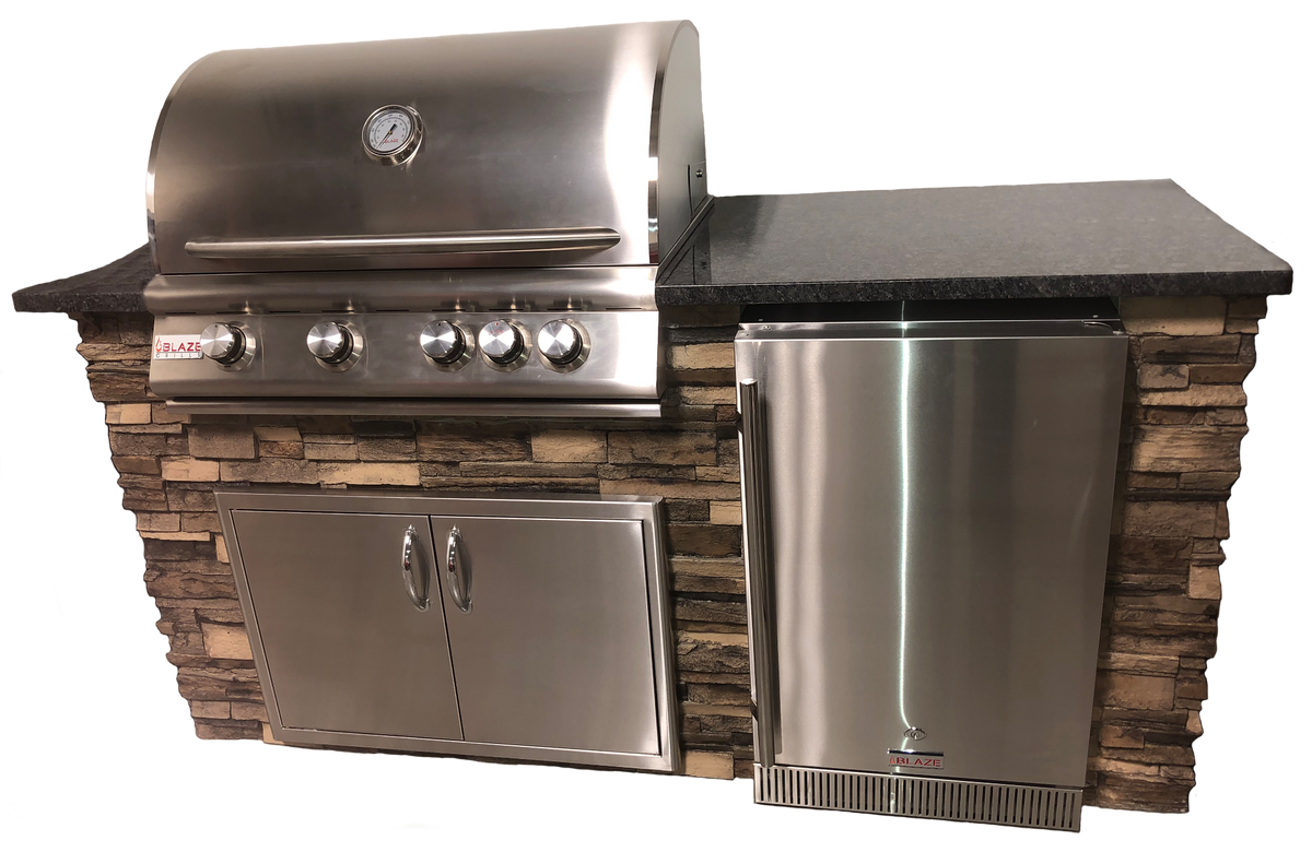 6' TRAD/ LTE GRILL ISLAND W/FRIDGE - WPPO LLC Direct