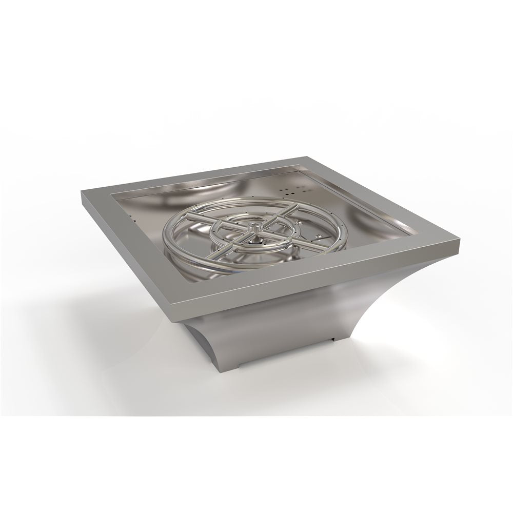 Lume 24" Stainless Fire Bowl