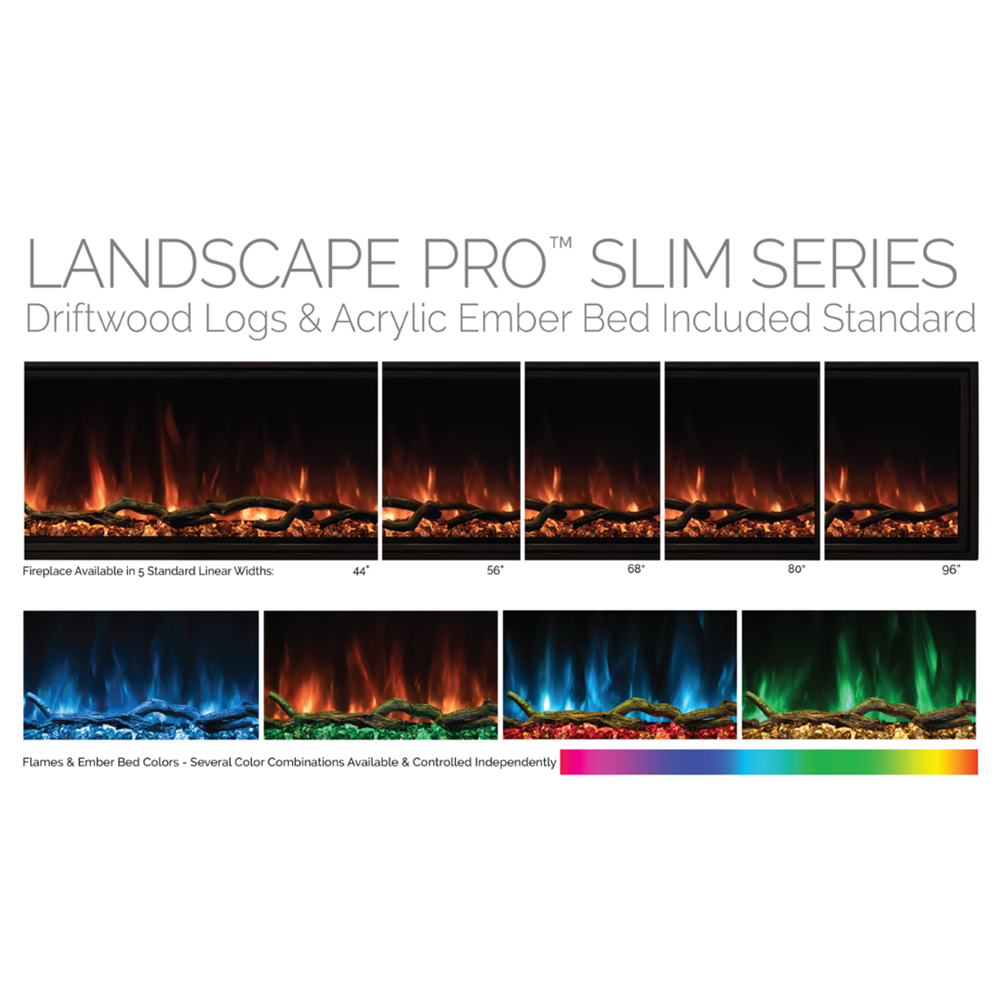 96" Landscape Pro Slim Electric FP