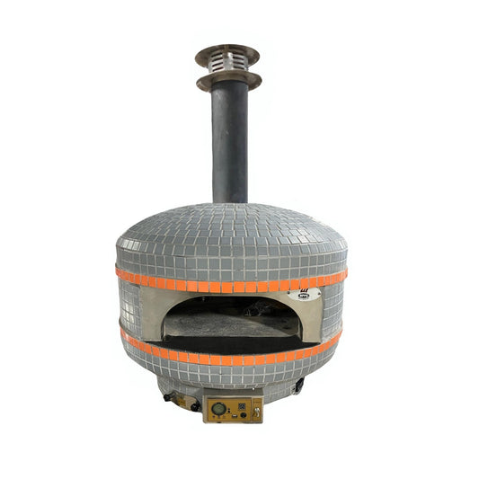 NEW! 28" Professional Lava Digital Controlled Wood Fired Oven w/Convection Fan - WPPO LLC Direct