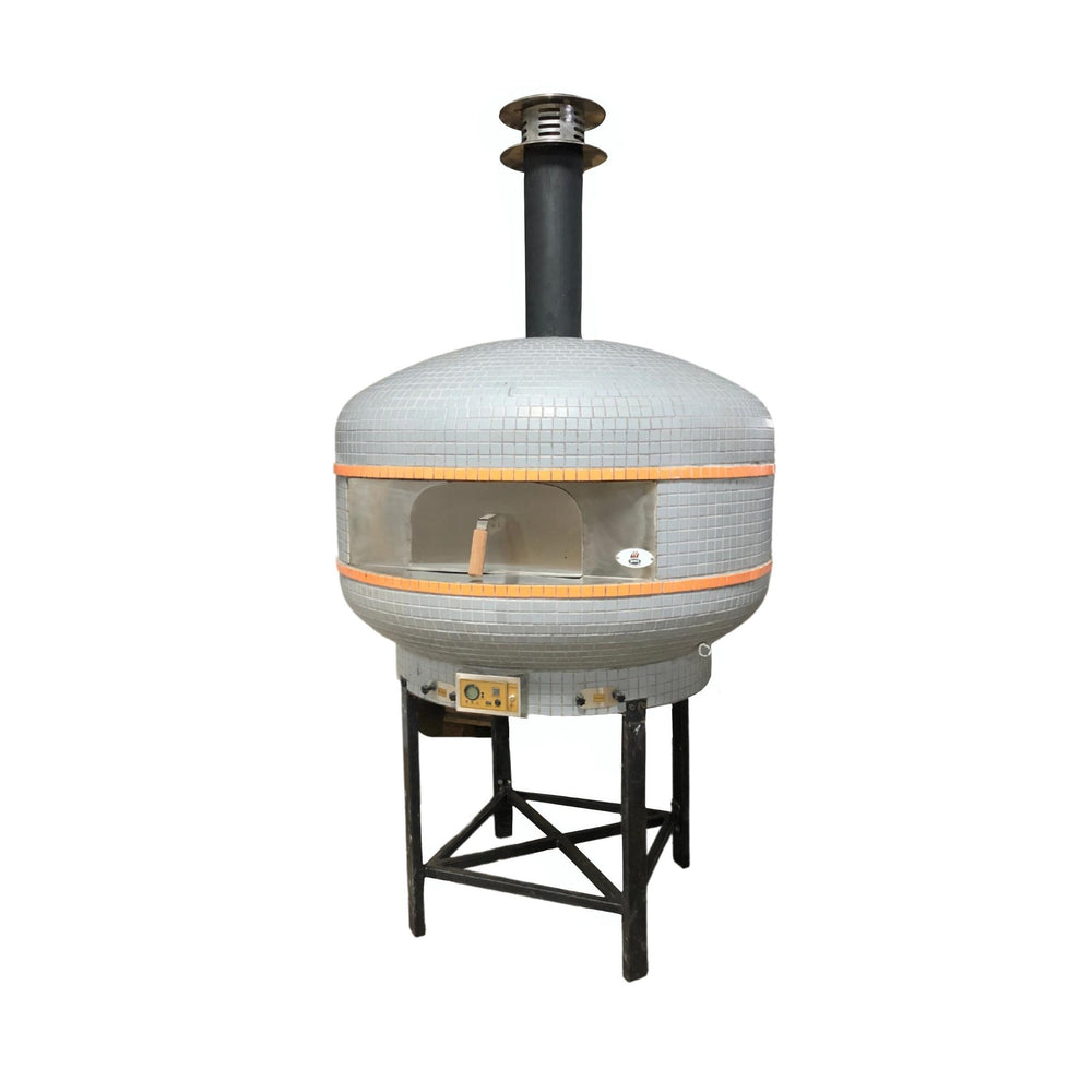 NEW! 48" Professional Lava Digital Controlled Wood Fired Oven w/Convection Fan - WPPO LLC Direct