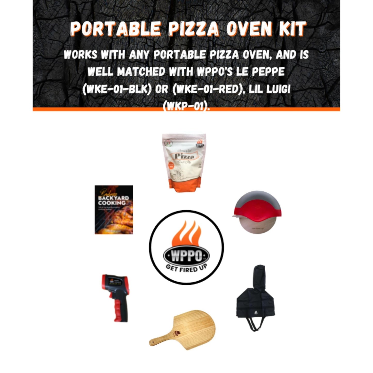 Portable Pizza Oven Accessory Kit - WPPO LLC Direct