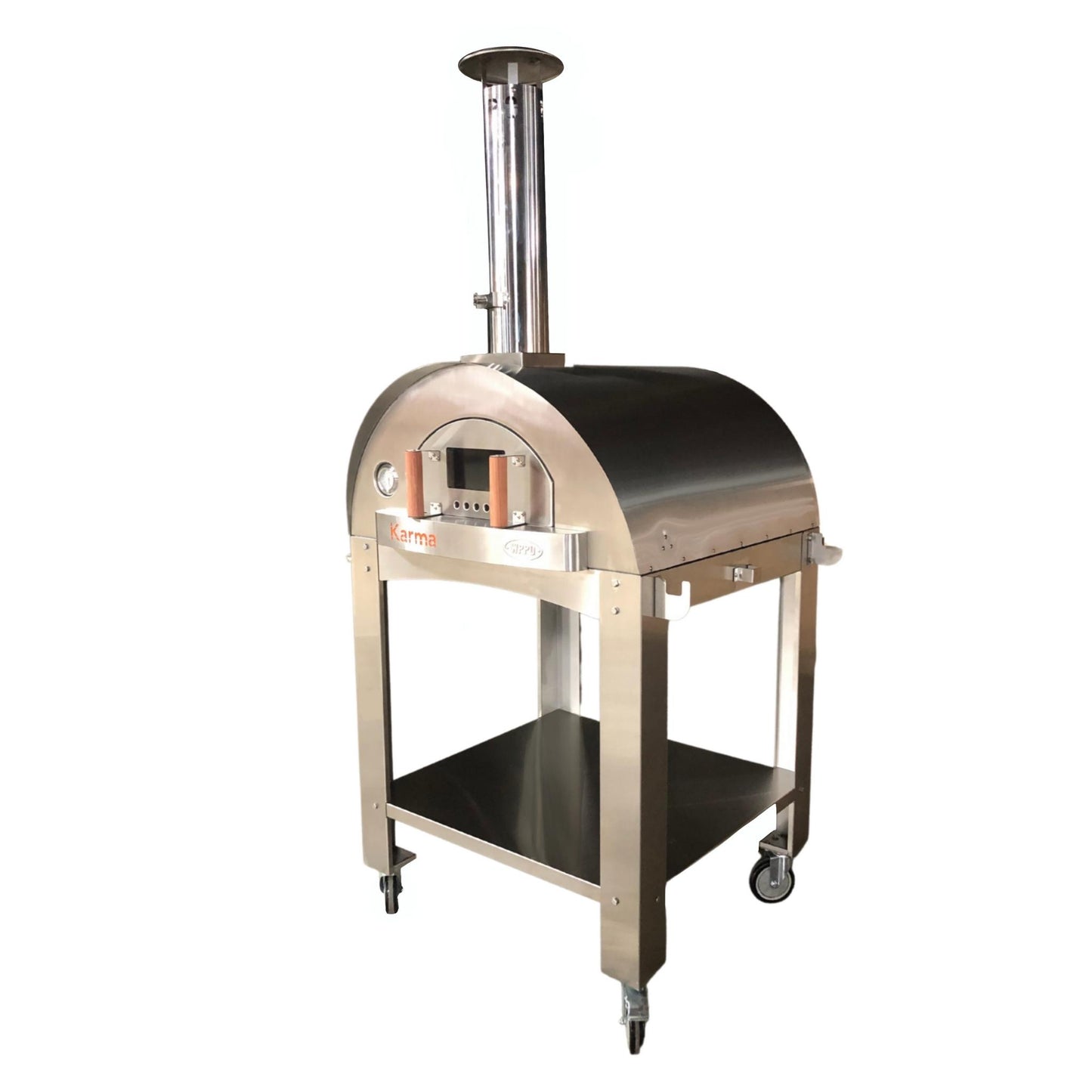 Professional  Wood Fired Oven, Karma 42 304 Stainless Steel . - WPPO LLC Direct