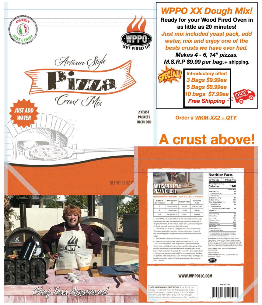 
                  
                    Artisan Style Pizza Crust Mix - Ready in 20 Min. - WPPO LLC Direct
                  
                